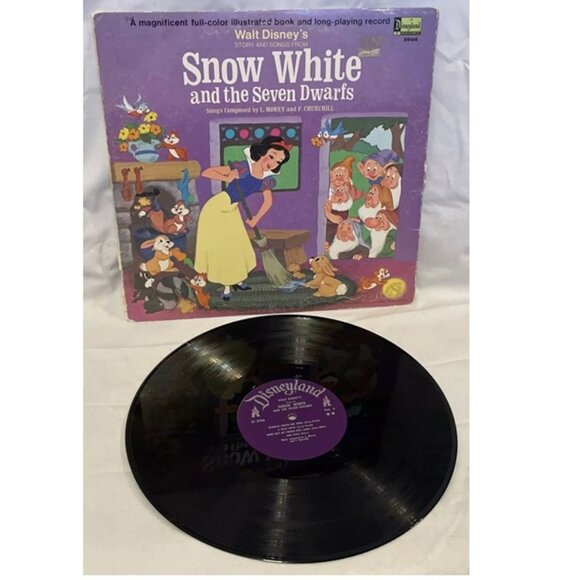 Walt Disney's Story And Songs From Snow White And The Seven Dwarfs (Vinyl, 1969) - Picture 2 of 12